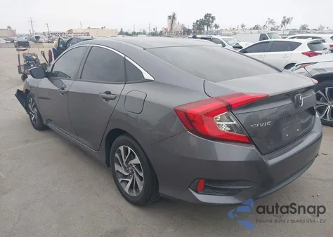 2016 Honda Civic Ex from USA, damaged, VIN 2HGFC2F76GH553129